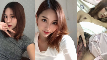 网爆御姐女神被调教成了淫荡母狗,口交舔肉棒,抠逼自慰 阴毛浓密